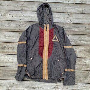 Vintage Diesel Nylon Fire Department Jacket Medium